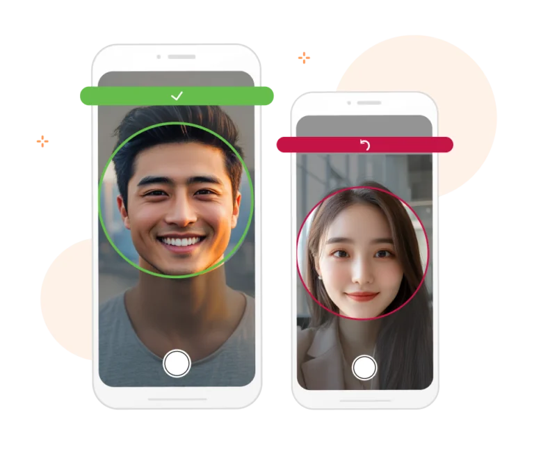 Face recognition on mobile phones