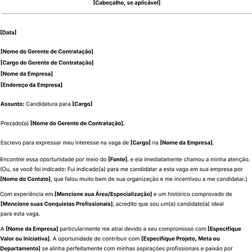 ícone modelo de carta de apresentação a emprego