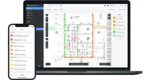 View of fieldwire software