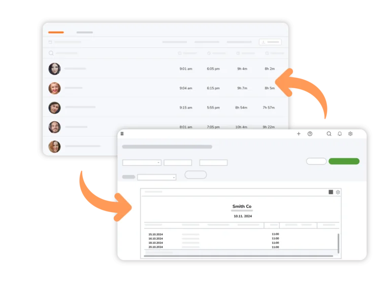 Sincronizzazione dei timesheet per le retribuzioni