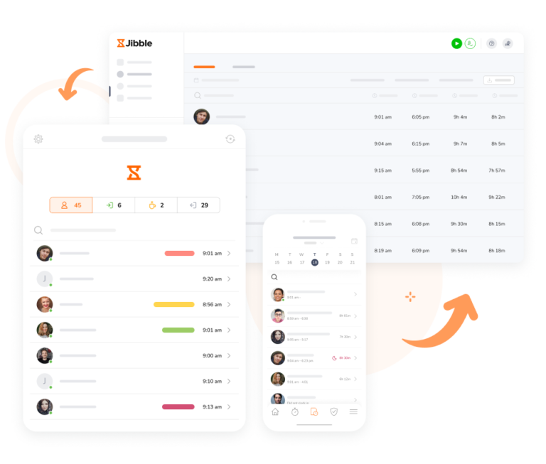 Application de pointage sur n'importe quel appareil