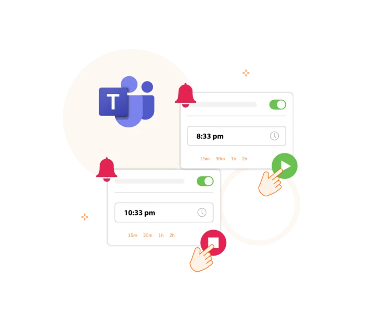 receba alertas e notificações diretamente no MS Teams