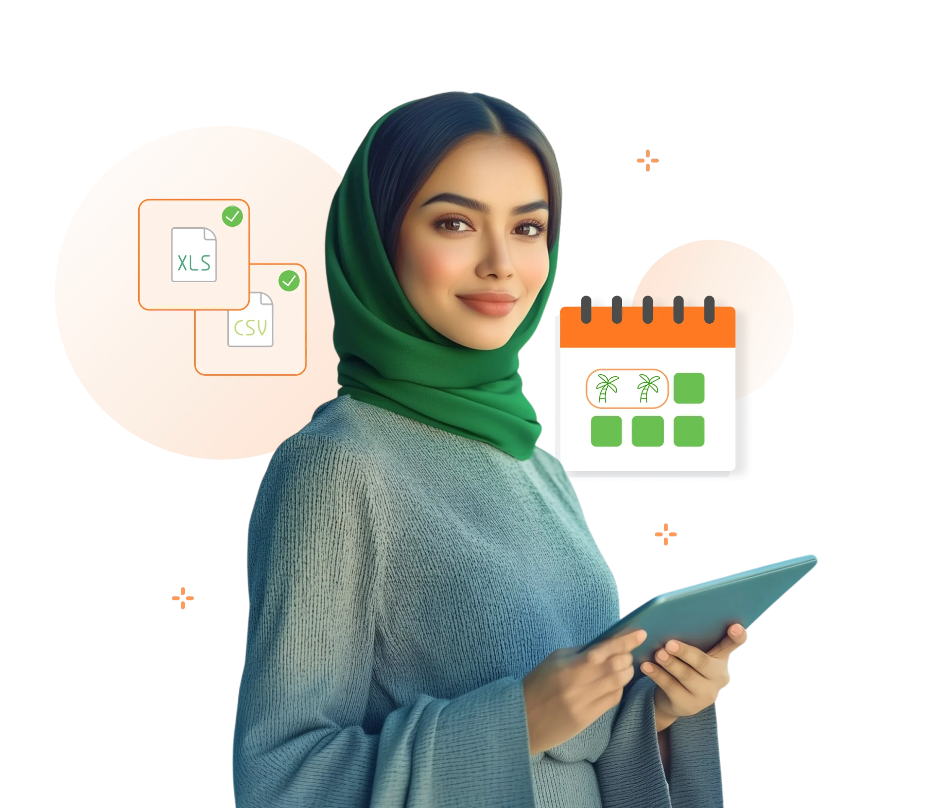 معلمة تسجل حضور وغياب الطلاب