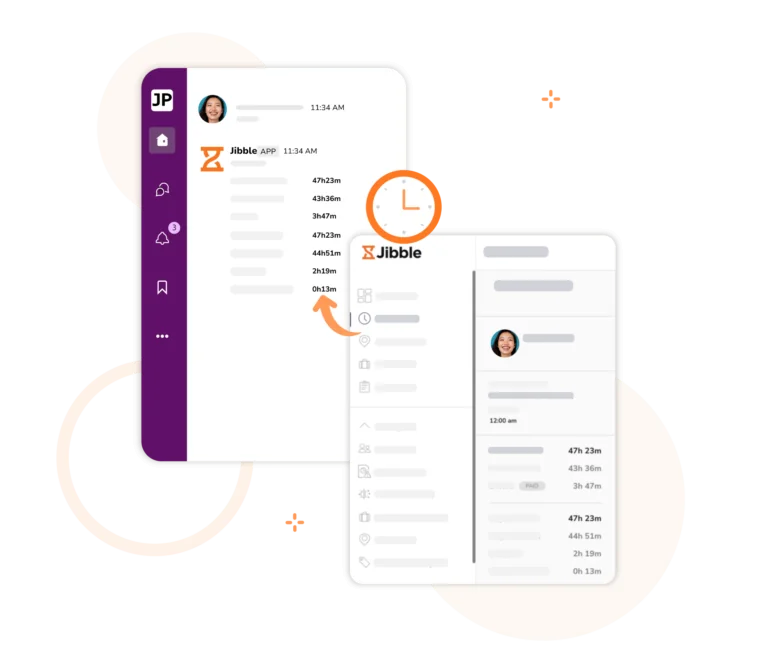 Données de feuilles de temps simplifiées directement sur Slack