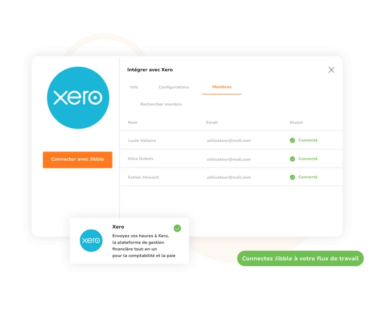 Intégration avec Xero