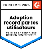 G2 - Highest User Adoption Small-Business Workforce Management - Spring 2025 G2 - Highest User Adoption Small-Business Workforce Management - Spring 2025