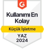 G2 - Easiest to Use Small Business - Summer 2024