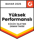G2 - High Performer Small-Business Time Tracking - Spring 2025 G2 - High Performer Small-Business Time Tracking - Spring 2025
