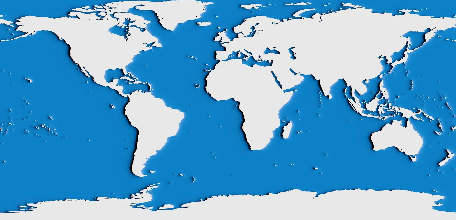 A map of the world