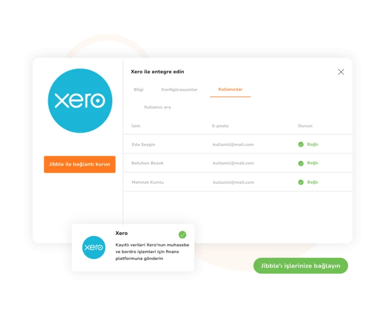 Entegrasyon Xero - Turkish
