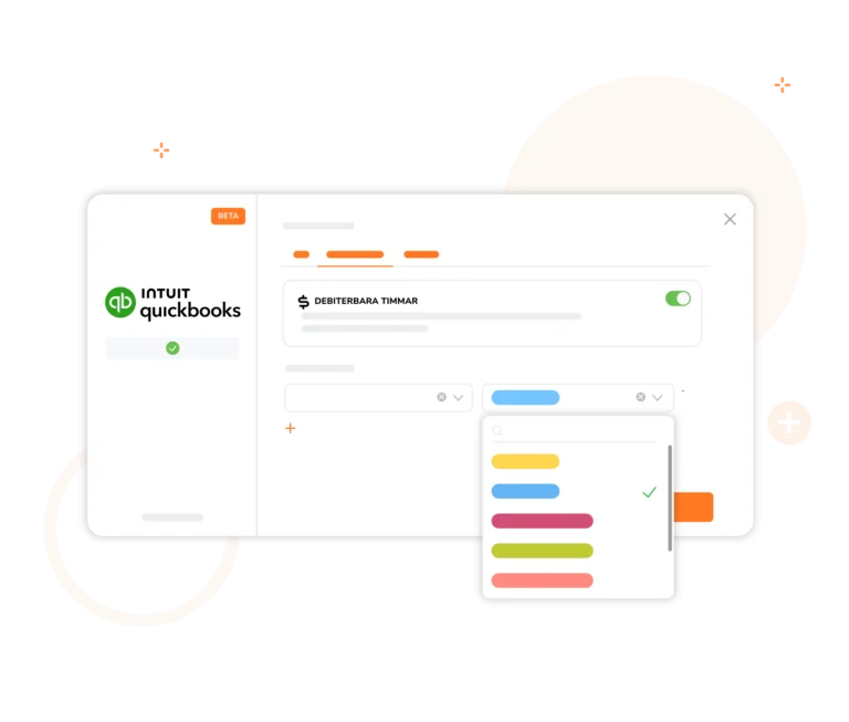 Gratis tidrapportering med QuickBooks och Jibble.