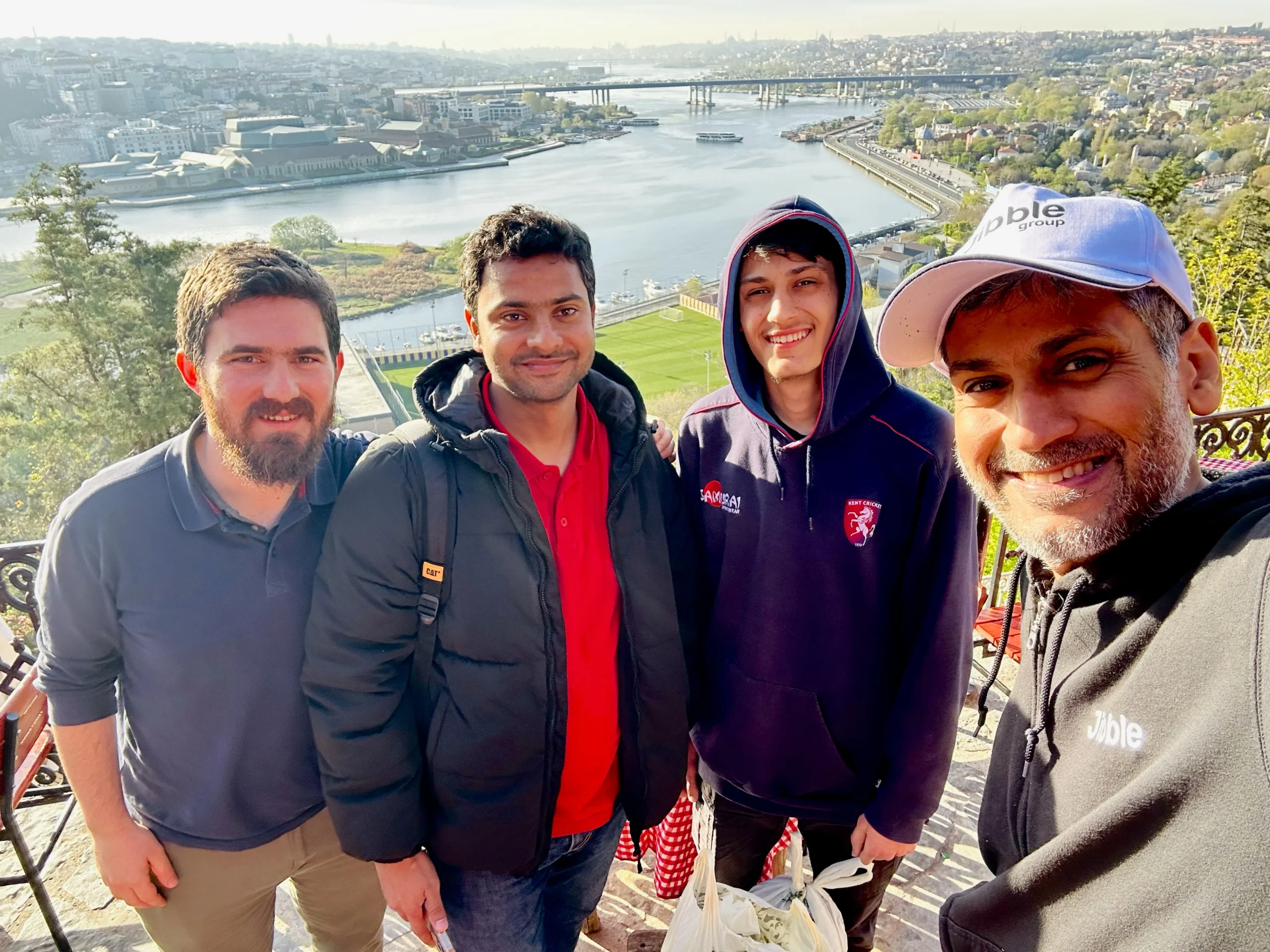 Jibble group team members in Istanbul