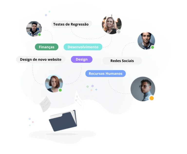Com o controle de horas do Jibble consegue dividir o tempo trabalhado em projetos e atividades