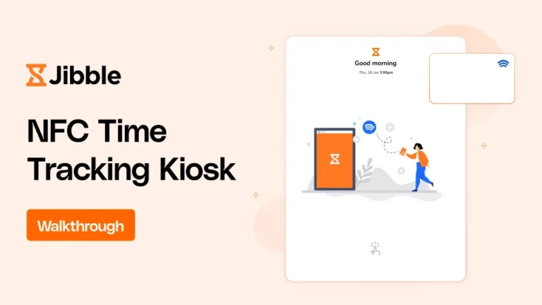 NFC time tracking kiosk video thumbnail