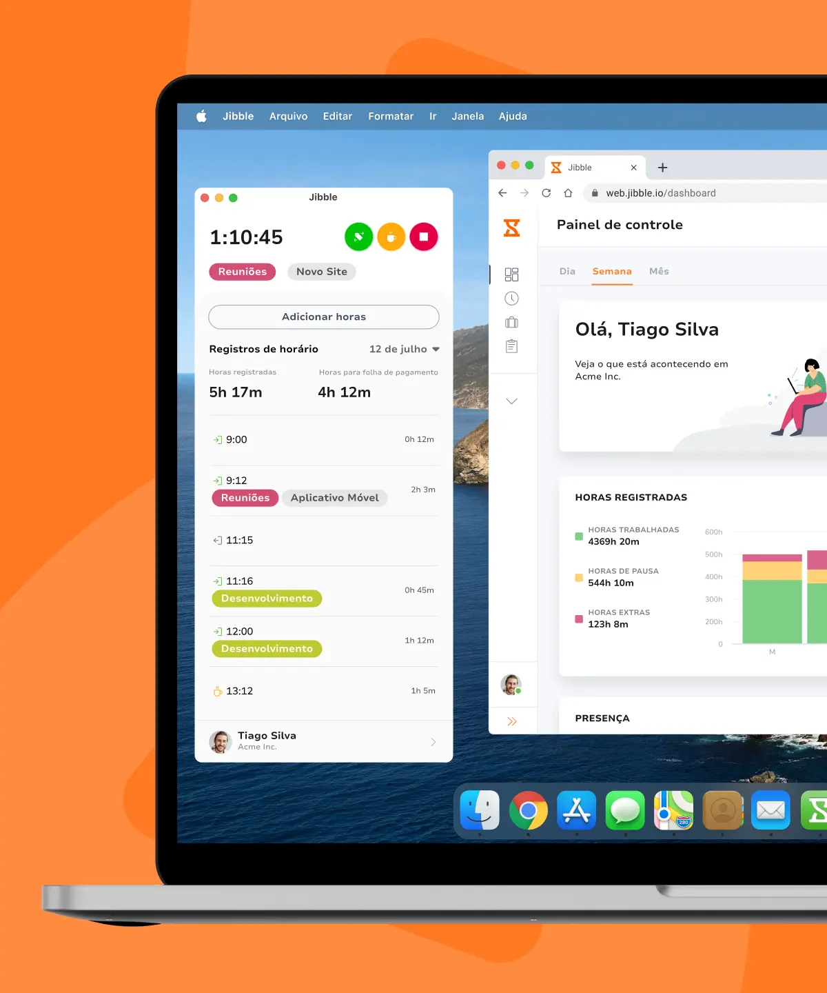 Web and desktop app in Portuguese Brazilian