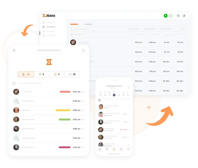 App de folha de ponto em qualquer dispositivo