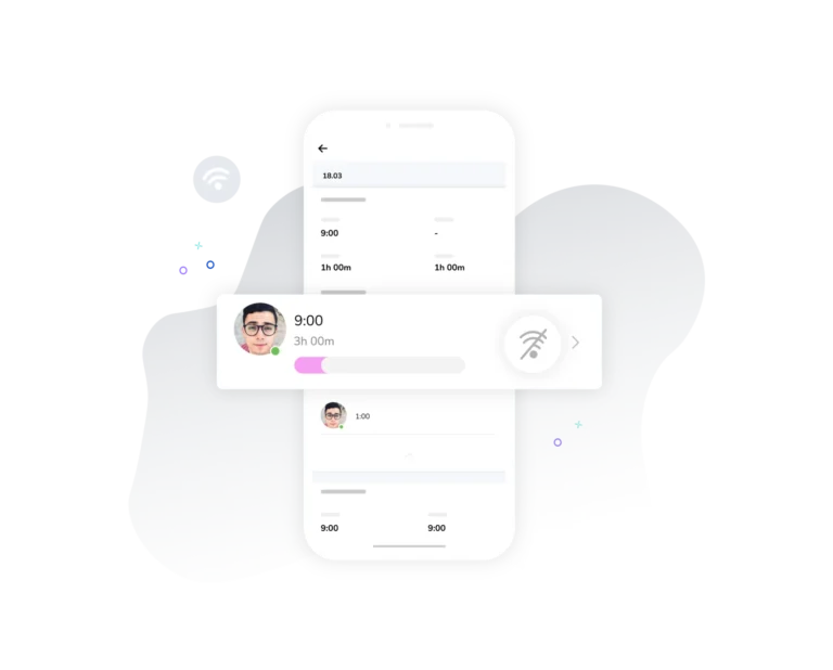 Modo offline para o rastreador de presença por NFC