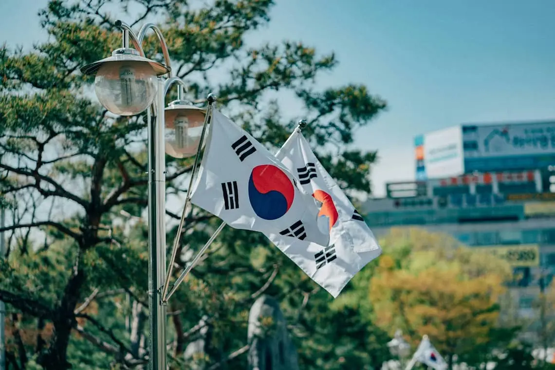 Bandeira nacional da Coreia do Sul