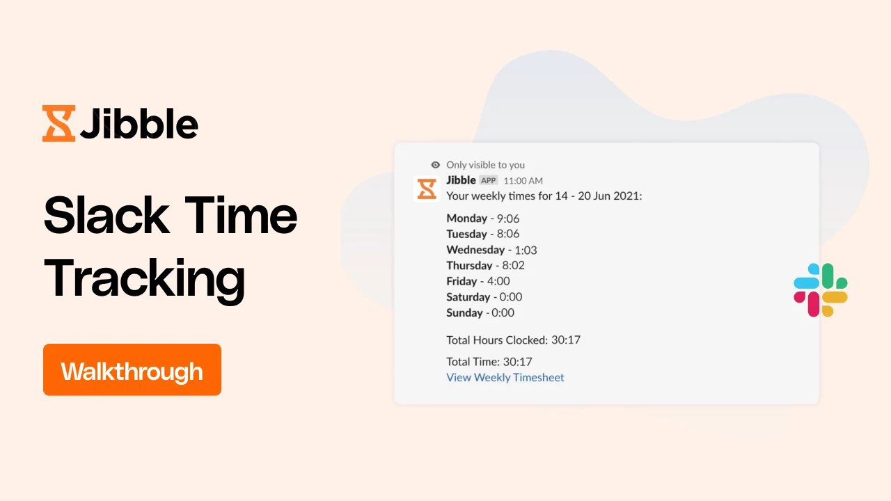 Slack time tracking video thumbnail