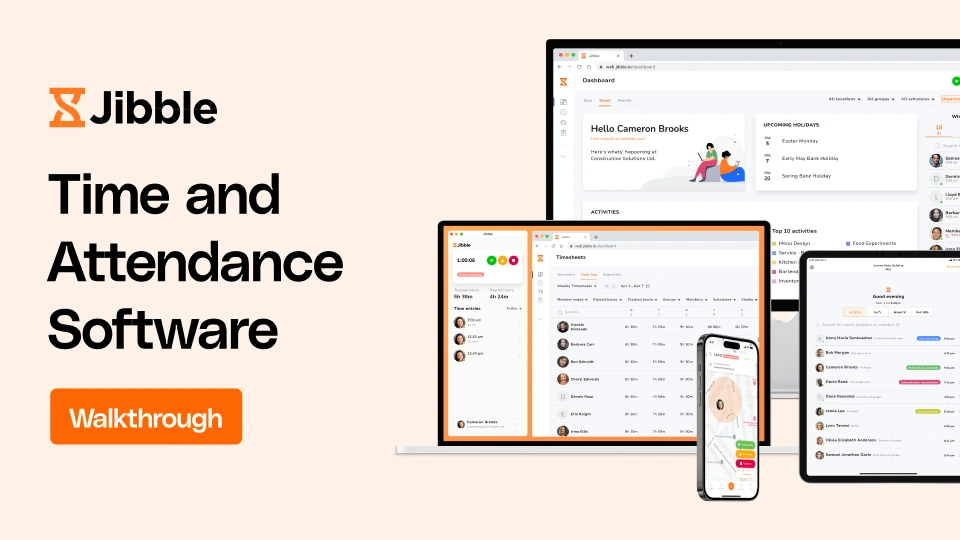 Time and attendance software video thumbnail