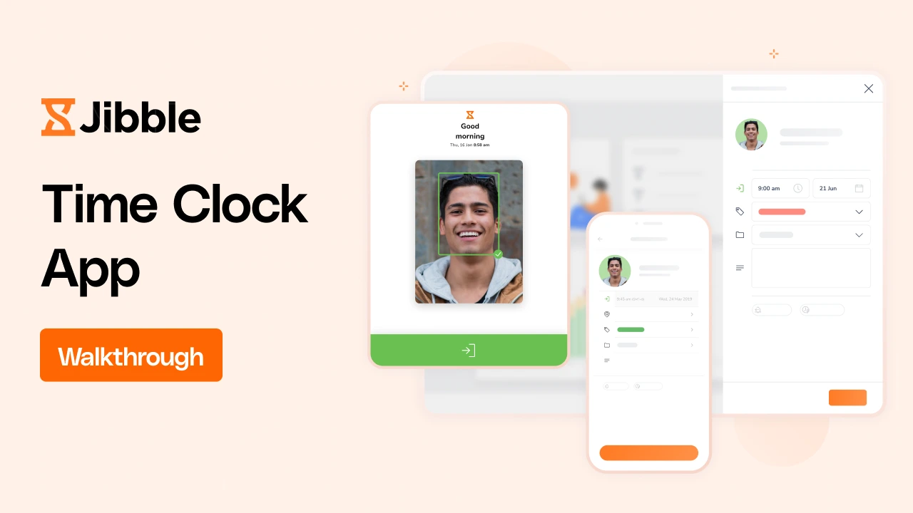 Time clock app video thumbnail