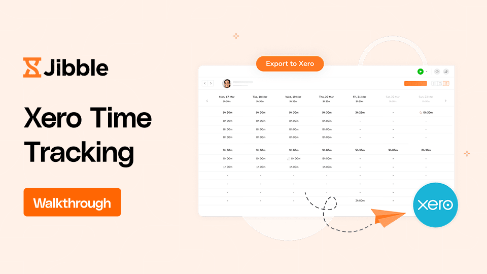 Xero time tracking video thumbnail