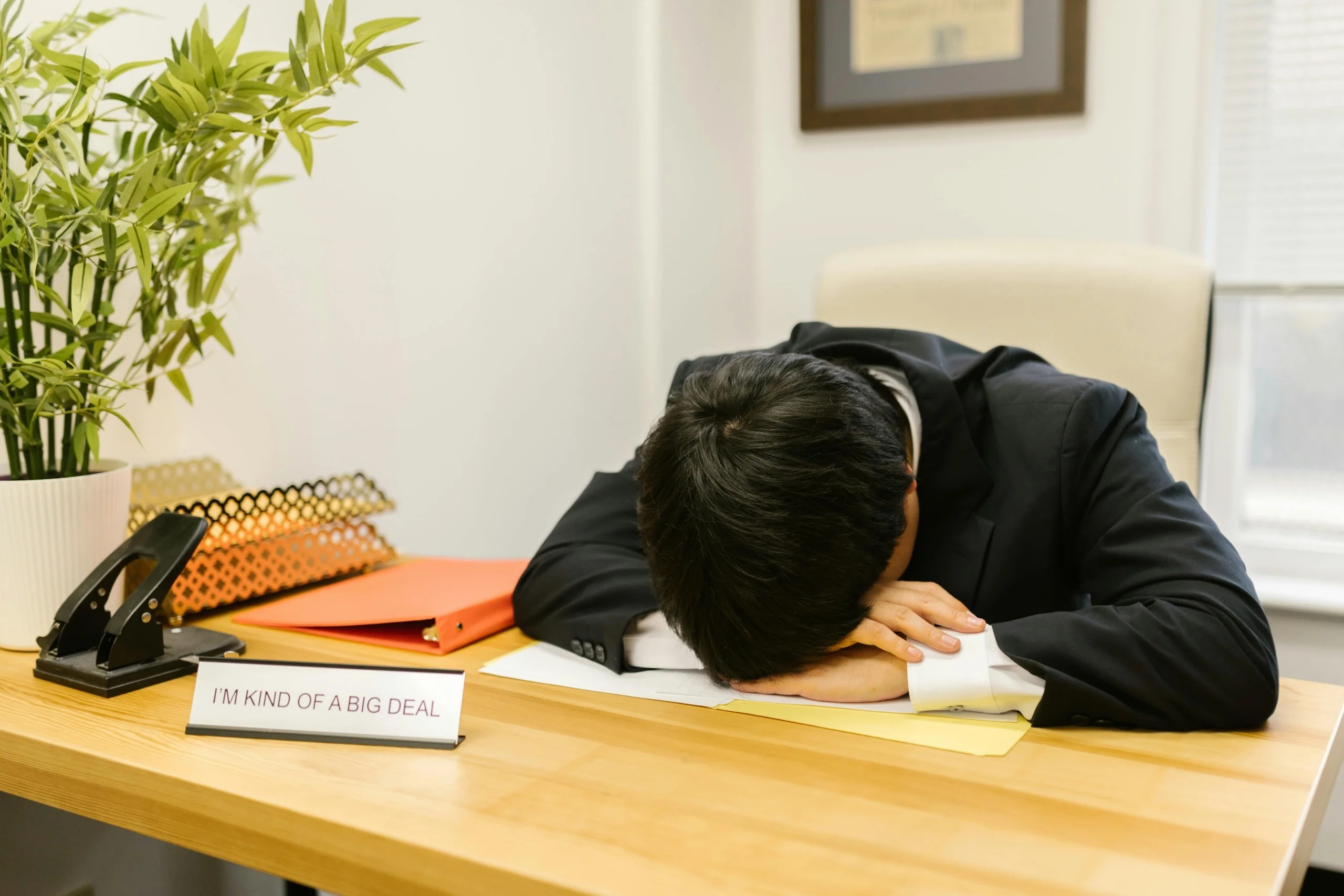 remote employees nap during work