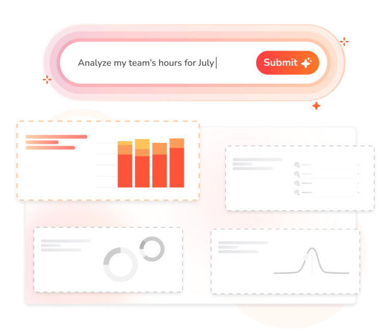 AI-generated reports with visual charts and insights