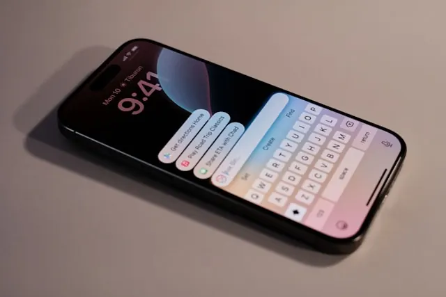 Assistente de voz Siri no iPhone