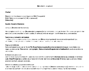 portada Plantilla de carta de contrato freelance