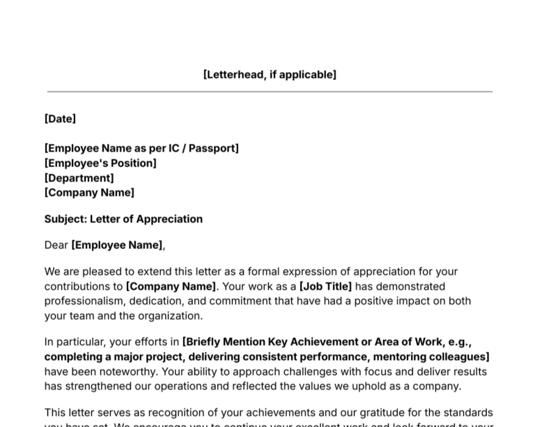 appreciation letter template thumbnail