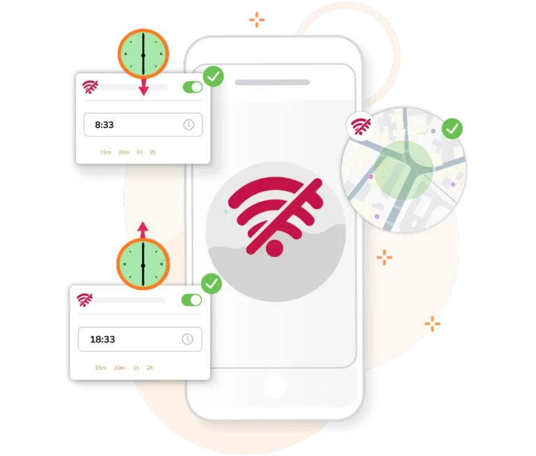 Fichar la entrada y la salida incluso sin conexión a Internet.