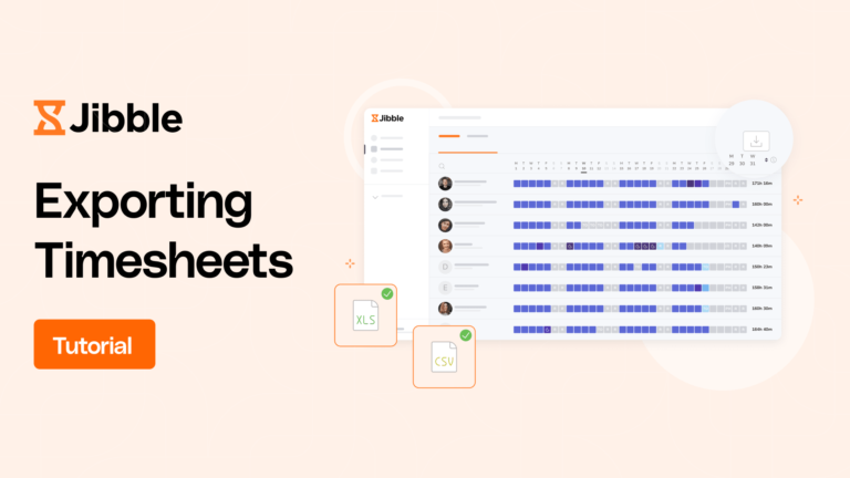 Exporting timesheets video tutorial thumbnail