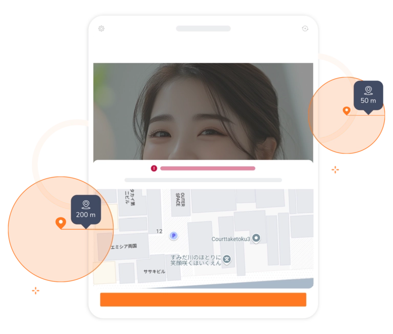 GPS位置情報を使った勤怠管理