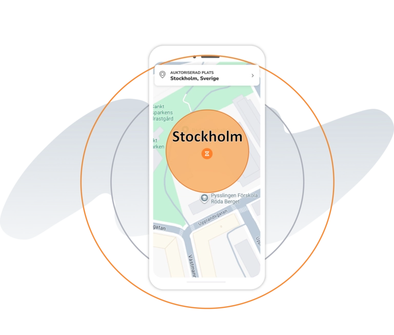 Säkerställ korrekt närvaro på plats med GPS-spårning i realtid.
