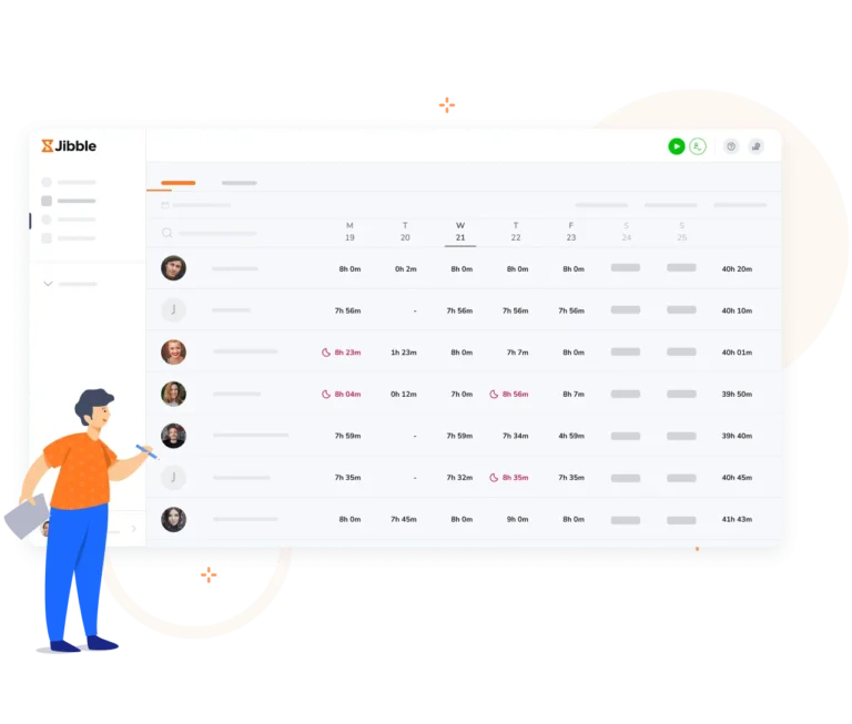 Gotowe do wyliczania wynagrodzeń karty czasu pracy.