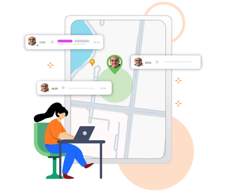 Zaman verileri ve konum takibi - Turkey