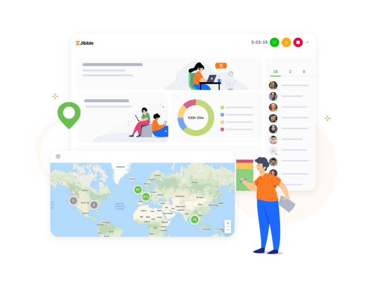 solusi time tracking terlengkap dengan analitik