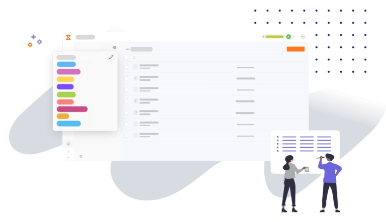 Establecer actividades y proyectos para gestionar las tareas del equipo