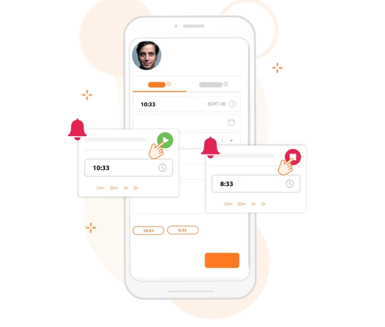 Lembretes enviados para seu celular