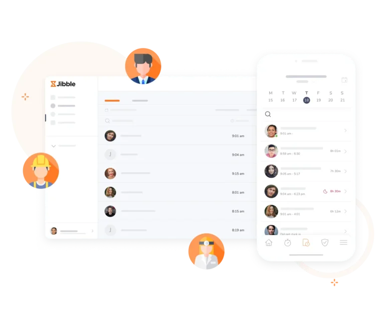 Mostrando o painel de controle de um dos melhores rastreadores de presença
