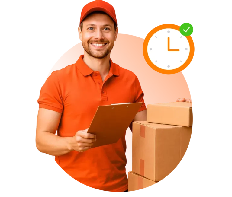 Controle de tempo de logística