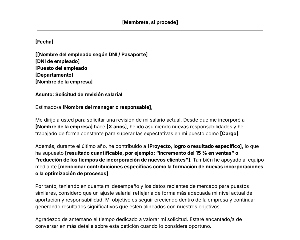 Portada Plantilla de carta para solicitar un aumento de salario