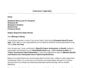 salary increase request letter template thumbnail