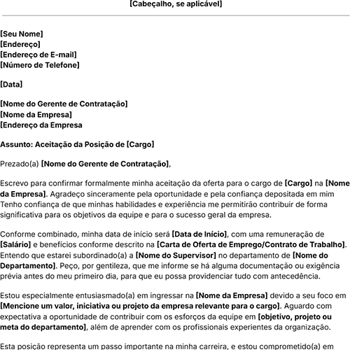 ícone de carta de aceitação de oferta de emprego