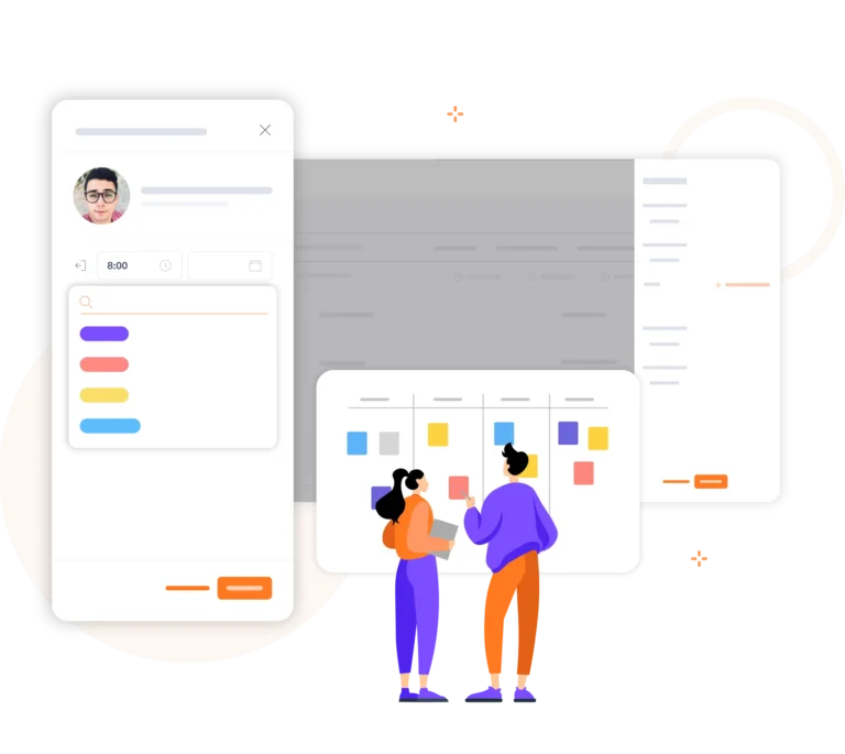 μπορείτε να προβάλετε τις δραστηριότητες ανά έργο ή πελάτη