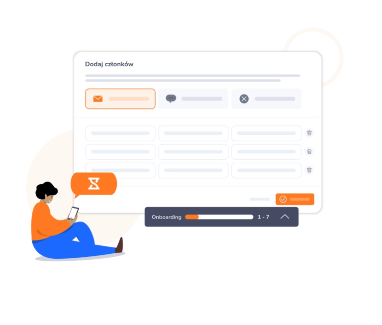 Dodawanie uczniów w aplikacji Jibble.