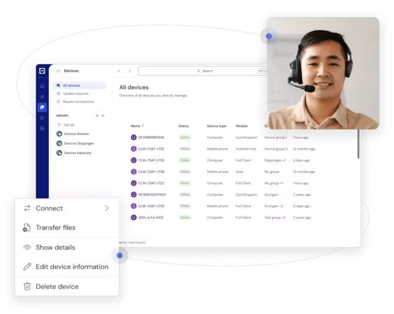 dashboard teamviewer