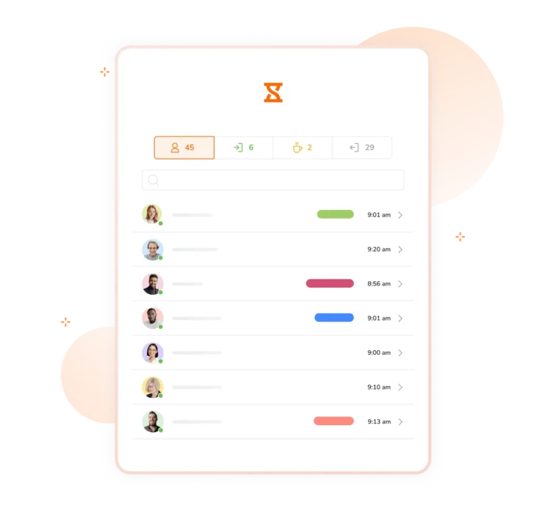 オンライン出退勤打刻管理ツール