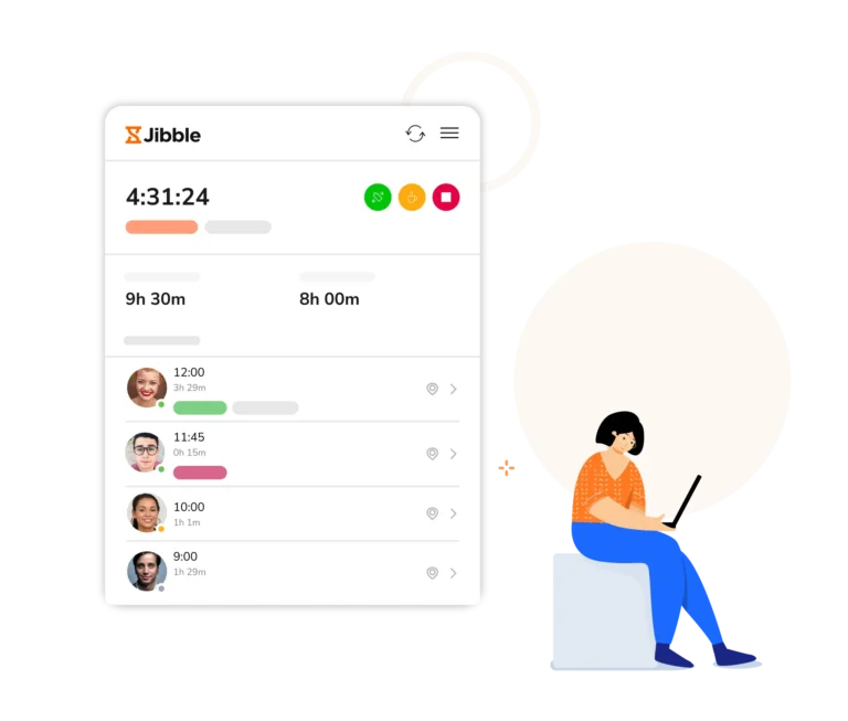 Visualização de folha de ponto na extensão do Chrome